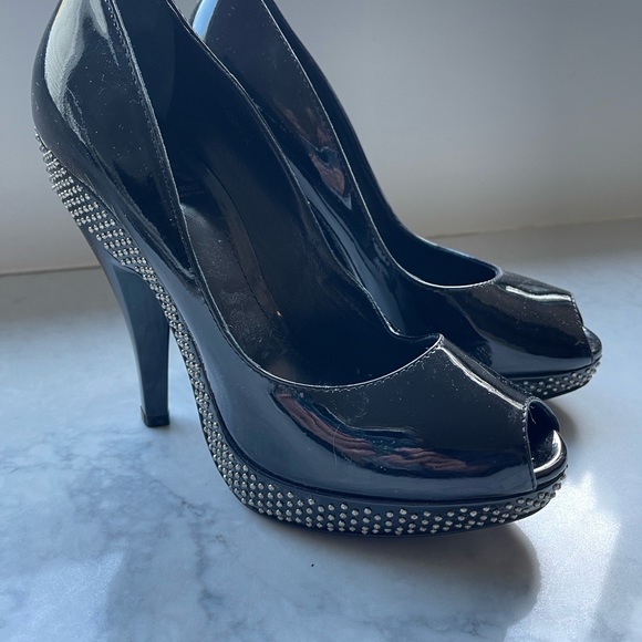 BURBERRY PEEP TOE HEELS - Picture 8 of 12